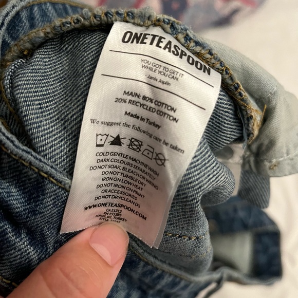 One Teaspoon Rosewood Blue Bandits - Picture 6 of 7